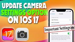 iOS 17: iPhone update camera settings option on iOS 17 | TECH ON |