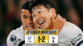 CRYSTAL PALACE 1-2 TOTTENHAM HOTSPUR // PREMIER LEAGUE EXTENDED HIGHLIGHTS