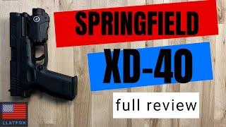 Springfield XD-40 500rd review. Boom.