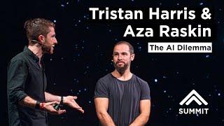 Center for Humane Technology Co-Founders Tristan Harris and Aza Raskin discuss The AI Dilemma