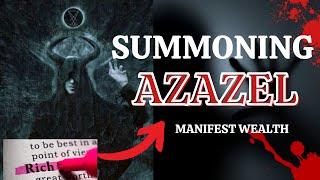 summoning Azazel for manifesting our desires ! #azazel #manifestation