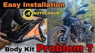 Autologue Body Kit for KTM Adventure 390 Installation | Cheap & Best Modified | ESA | Engineer Singh