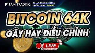 Phân tích Bitcoin hôm nay mới nhất ngày 18/7: Giá Bitcoin 64K