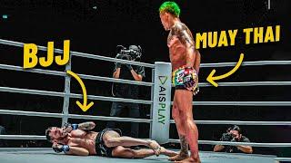 When A MUAY THAI Monster Moves To MMA   Yodkaikaew vs. Alex Schild