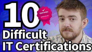 10 Difficult IT Certifications #itcertification