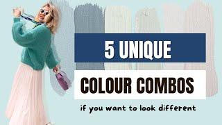 5 UNIQUE color combinations for Fall/Winter to look DIFFERENT and TURN HEADS on a budget!