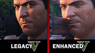 THE BIGGEST IMPROVEMENTS! | GTA V Enhanced vs. Original