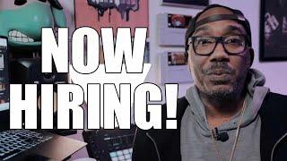 I'm Hiring Sound Designers, Sample Pack, & Loop Kit Makers!