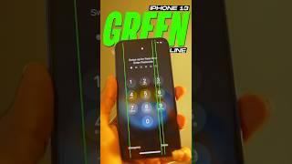 Green Line Issue In iPhone 13#shorts