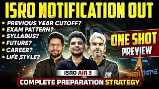 ISRO Recruitment 2025 | Syllabus, Career, Life & Strategy | Compete Preparation Strategy By AIR 3