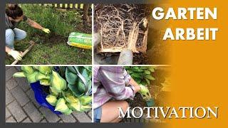 Gartenarbeit Motivation - es gibt viel zu tun - Clean with me - mit Musik - Soft House