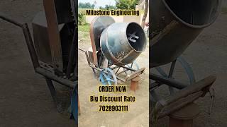 Half Bag Concrete Mixer #trending #concretemixing #foryou #shorts #youtubeshorts