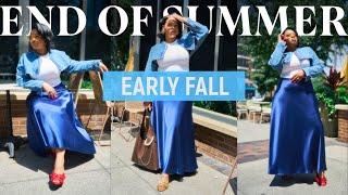 What I Wore This Week | End Of Summer Lookbook and Early Fall Fashion 2024