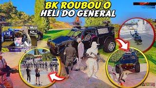 BK E PP NEGOCIA ALGUNS CARROS COM O GENERAL | BK ROUBOU O HELI DO GENERAL É DEU FUGA