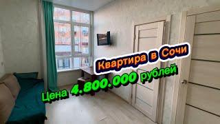 Квартира в Сочи за 4,8 миллионов рублей. Красивые квартиры в Сочи