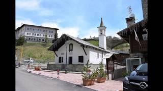 BREUIL CERVINIA (Valtournenche Valle D'Aosta) la città e il monte CERVINO