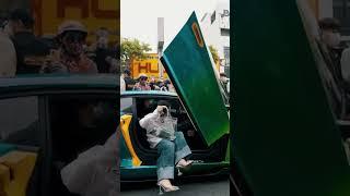 Anh Phan Công Khanh và vợ cực ngầu trên chiếc Lamborghini  #phancongkhanh #mailisa #lamborghini