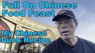 Best Chinese Food North America In Mall  (Parker Place Food Court)  My Chinese Duck Recipe 中国烤鸭食谱