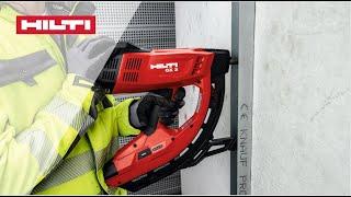 HOW-TO Hilti GX 3 Gas Nailer - How to use