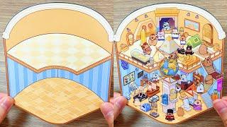 (ASMR) DIY Capybara Ancient Egypt Museum - Miniature 3D Stickers | Relaxing Video #diy #asmr