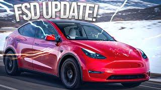 Tesla FSD Update 13.2.2 First Drive Has Some Crazy Moves!