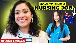 How to Find Your First Nursing Job in Australia | Step-by-Step Guide for New Nurses