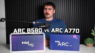 Intel Arc B580 vs A770 Unboxing & Comparison