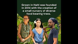 Let's Grow! Grown in Haiti x Alpha Arts Alliance Virtual Exhibition and Crowdfunding campaign