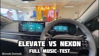 Tata Nexon Vs Honda Elevate | Music System Test | JBL 9 Speakers Vs Honda Elevate 8 Speakers