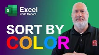 Excel - Sort by Color and Sort Using Conditional Formatting