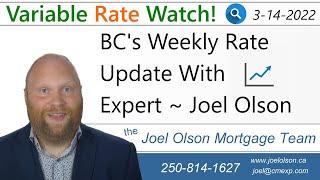 Variable Rate Watch - the Joel Olson Mortgage Team