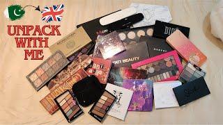 Unpack: Eyeshadow Palettes, Skincare and Perfumes - PK to UK Move