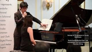 Haochen Zhang Master Class at Robert Lowrey Piano Experts