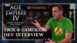 Age of Empires IV on Xbox @ Gamescom 2023 Dev Interview