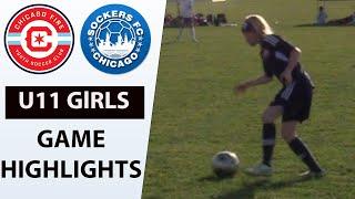 Chicago Fire vs. Sockers FC - 2013 U11 Girls Soccer Game Highlights [May 18 2024]