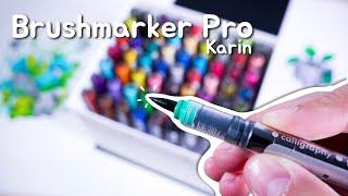 DOODLE With Watercolour Markers | Brushmarker Pro - Karin