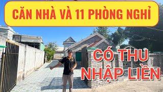 Bán Căn Nhà Và 11 Phòng Nghỉ Cho Thu Nhập Liền | Nhà Đất Miền Tây