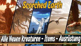 Alle neuen Kreaturen - Items - Waffen - Rüstungen & Bosse von Scorched Earth | ARK Ascended