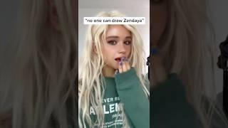 OMG it’s IMPOSSIBLE to draw Zendaya ?! | JULIA GISELLA