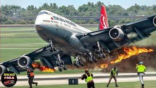 800 Most Catastrophic Aviation Moments Caught On Camera | Total Idiots At Work