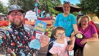 EPCOT Food & Wine Festival 2024 | Full Review: The BEST Food & Desserts | Family Day | Disney World