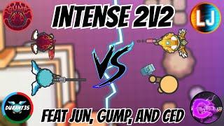 2v2 with LegendaryJun, Gump, and Cedsaidno | ZombsRoyale.io