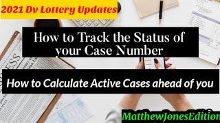 How to Track the status of your Dv Case Number