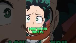 Deku Hits Ochako with 1% Full Cowling | My Hero Academia: Joint Training ABRIDGED