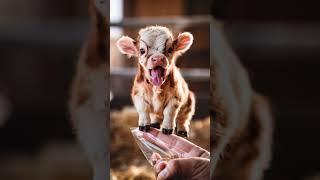 Cute animals cute voices #aianimals #animals #baby #babiescute #dog #cat #cow #ai