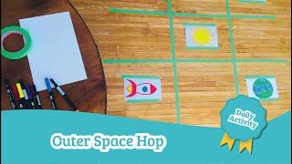 Outer Space Hop | Daycare Activities