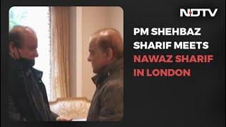 Pakistan Prime Minister Shehbaz Sharif Meets Nawaz Sharif In London