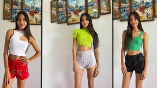 EXPERIMENTANDO ROUPAS CURTAS DO MEU GUARDA-ROUPA |STHER SIQUEIRA