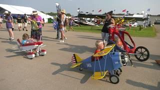 EAA AirVenture 2019 - Pedal Plane Guinness World Record