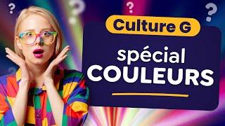 QUIZ Culture G spécial Couleurs - 30 Questions